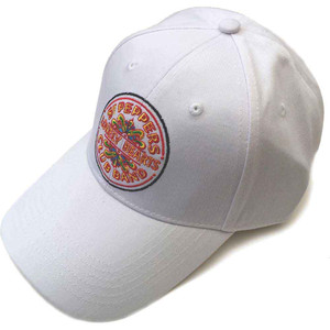 The Beatles Unisex Baseball Cap: Sgt Pepper Drum (White) The Beatles Unisex Baseball Cap: Sgt Pepper Drum (White)