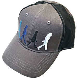 The Beatles Unisex Baseball Cap: Abbey Road Figures (Black & Charcoal Grey) (2-Tone) The Beatles Unisex Baseball Cap: Abbey Road Figures (Black & Charcoal Grey) (2-Tone)