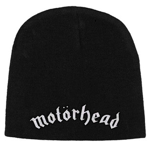 Motorhead Unisex Beanie Hat: Logo (Black) Motorhead Unisex Beanie Hat: Logo (Black)