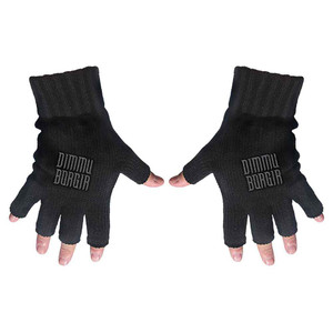 Dimmu Borgir Unisex Fingerless Gloves: Logo (Black) Dimmu Borgir Unisex Fingerless Gloves: Logo (Black)