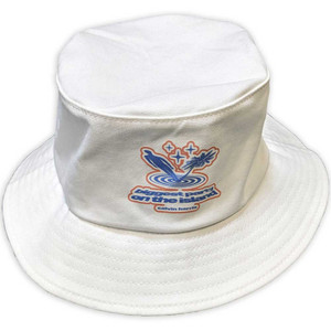 Calvin Harris  Bucket Hat: Biggest Party (White) (Ex-Tour)  Calvin Harris  Bucket Hat: Biggest Party (White) (Ex-Tour)