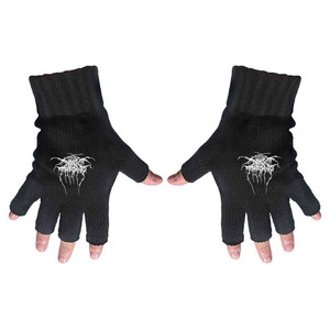 Darkthrone Unisex Fingerless Gloves: Logo (Black)