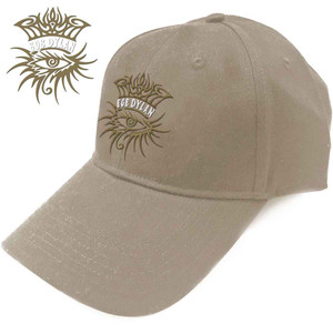 Bob Dylan Unisex Baseball Cap: Eye Icon (Sand) Bob Dylan Unisex Baseball Cap: Eye Icon (Sand)