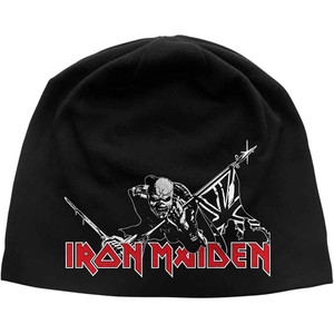Iron Maiden Unisex Beanie Hat: The Trooper (Black) Iron Maiden Unisex Beanie Hat: The Trooper (Black)