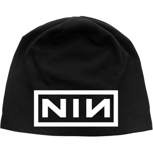 Nine Inch Nails Unisex Beanie Hat: Logo (Black) Nine Inch Nails Unisex Beanie Hat: Logo (Black)