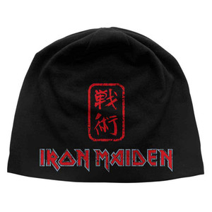 Iron Maiden Unisex Beanie Hat: Senjutsu JD Print (Black) Iron Maiden Unisex Beanie Hat: Senjutsu JD Print (Black)
