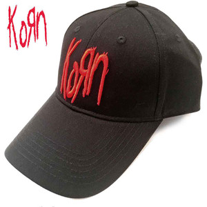 Korn Unisex Baseball Cap: Logo (Black) Korn Unisex Baseball Cap: Logo (Black)