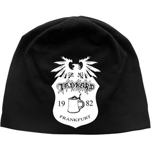 Tankard Unisex Beanie Hat: Crest (Black) Tankard Unisex Beanie Hat: Crest (Black)
