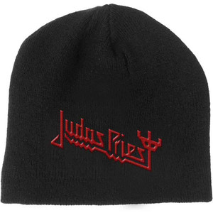 Judas Priest Unisex Beanie Hat: Fork Logo (Black) Judas Priest Unisex Beanie Hat: Fork Logo (Black)
