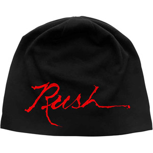 Rush Unisex Beanie Hat: Logo (Black) Rush Unisex Beanie Hat: Logo (Black)