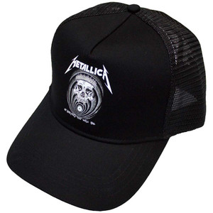 Metallica Unisex Mesh Back Cap: In Vertigo (Black) Metallica Unisex Mesh Back Cap: In Vertigo (Black)