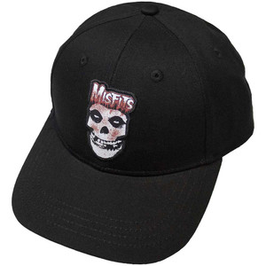 Misfits Unisex Baseball Cap: Blood Drip Skull (Black) Misfits Unisex Baseball Cap: Blood Drip Skull (Black)
