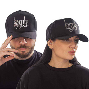 Lamb Of God Unisex Baseball Cap: Sonic Silver Logo (Black) Lamb Of God Unisex Baseball Cap: Sonic Silver Logo (Black)