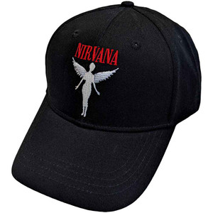 Nirvana Unisex Baseball Cap: Angelic (Black) Nirvana Unisex Baseball Cap: Angelic (Black)