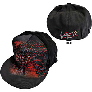 Slayer Unisex Snapback Cap: Spiderweb (Black) Slayer Unisex Snapback Cap: Spiderweb (Black)