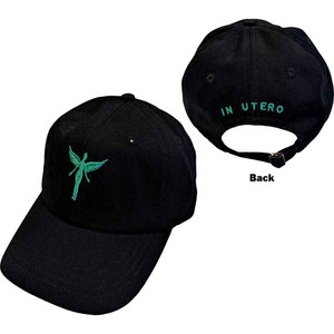 Nirvana Unisex Baseball Cap: In Utero (Black) Nirvana Unisex Baseball Cap: In Utero (Black)
