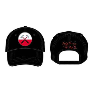Pink Floyd Unisex Baseball Cap: The Wall Hammers Logo (Black) Pink Floyd Unisex Baseball Cap: The Wall Hammers Logo (Black)