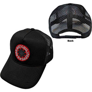 Red Hot Chili Peppers Unisex Mesh Back Cap: Inverse Asterisk (Black) Red Hot Chili Peppers Unisex Mesh Back Cap: Inverse Asterisk (Black)