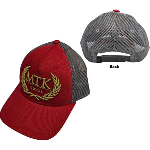 Tokyo Time Unisex Mesh Back Cap: MTK Global (Grey And Red) Tokyo Time Unisex Mesh Back Cap: MTK Global (Grey And Red)