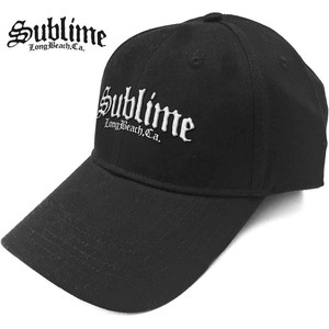 Sublime Unisex Baseball Cap: CA Logo (Black) Sublime Unisex Baseball Cap: CA Logo (Black)