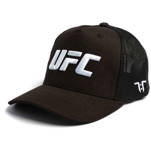 Tokyo Time Unisex Mesh Back Cap: UFC White Logo Mesh (Black) Tokyo Time Unisex Mesh Back Cap: UFC White Logo Mesh (Black)