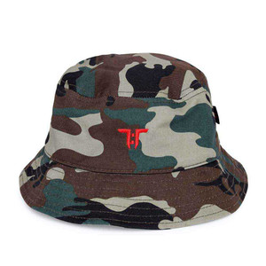 Tokyo Time Kids Bucket Hat: TT Logo (Camouflage) Tokyo Time Kids Bucket Hat: TT Logo (Camouflage)