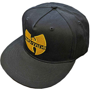 Wu-Tang Clan Unisex Snapback Cap: Logo (Black) Wu-Tang Clan Unisex Snapback Cap: Logo (Black)