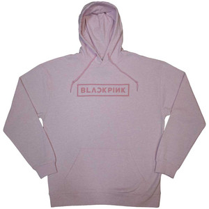 BlackPink Unisex Pullover Hoodie: Logo (Light Pink) BlackPink Unisex Pullover Hoodie: Logo (Light Pink)