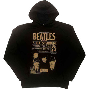 The Beatles Unisex Eco Pullover Hoodie: Shea '66 (Black) The Beatles Unisex Eco Pullover Hoodie: Shea '66 (Black)