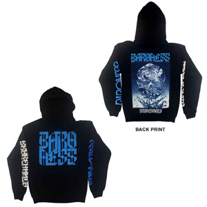 Baroness Unisex Pullover Hoodie: Broken Halo (Black) (Back Print & Ex-Tour) (Small) Baroness Unisex Pullover Hoodie: Broken Halo (Black) (Back Print & Ex-Tour) (Small)