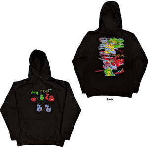 The Cure Unisex Pullover Hoodie: In Between Days (Black) (Back Print)