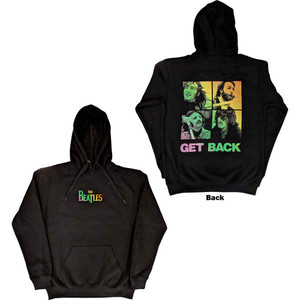 The Beatles Unisex Pullover Hoodie: 3 Savile Row (Black) (Back Print) The Beatles Unisex Pullover Hoodie: 3 Savile Row (Black) (Back Print)