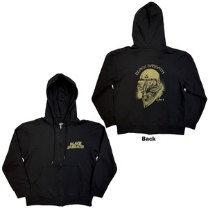 Black Sabbath Unisex Zipped Hoodie: Tour 1978 (Black) (Back Print) Black Sabbath Unisex Zipped Hoodie: Tour 1978 (Black) (Back Print)