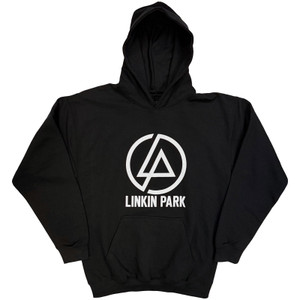 Linkin Park Unisex Pullover Hoodie: Concentric (Black)