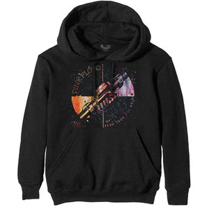 Pink Floyd Unisex Pullover Hoodie: Machine Greeting Orange (Black) Pink Floyd Unisex Pullover Hoodie: Machine Greeting Orange (Black)