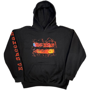 Ed Sheeran Unisex Pullover Hoodie: Equals (Black) (Sleeve Print) Ed Sheeran Unisex Pullover Hoodie: Equals (Black) (Sleeve Print)