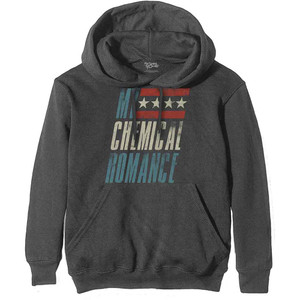 My Chemical Romance Unisex Pullover Hoodie: Raceway (Charcoal Grey) My Chemical Romance Unisex Pullover Hoodie: Raceway (Charcoal Grey)