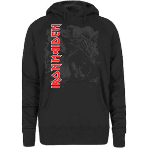 Iron Maiden Ladies Pullover Hoodie: Trooper (Black) (Small) Iron Maiden Ladies Pullover Hoodie: Trooper (Black) (Small)