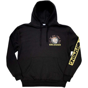 The Offspring Unisex Pullover Hoodie: Bad Times (Black) (Sleeve Print) The Offspring Unisex Pullover Hoodie: Bad Times (Black) (Sleeve Print)