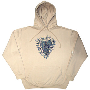 Gojira Unisex Pullover Hoodie: Fortitude Heart (Sand) Gojira Unisex Pullover Hoodie: Fortitude Heart (Sand)