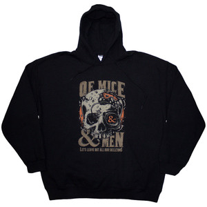 Of Mice & Men Unisex Pullover Hoodie: Leave Out (Black) Of Mice & Men Unisex Pullover Hoodie: Leave Out (Black)
