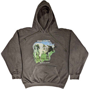 Pink Floyd Unisex Pullover Hoodie: Atom Heart Mother Fade (Charcoal Grey) Pink Floyd Unisex Pullover Hoodie: Atom Heart Mother Fade (Charcoal Grey)