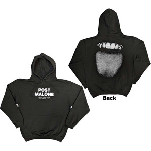 Post Malone Unisex Pullover Hoodie: Fangs 2023 Tour Dates (Black) (Back Print & Ex-Tour) (XX-Large) Post Malone Unisex Pullover Hoodie: Fangs 2023 Tour Dates (Black) (Back Print & Ex-Tour) (XX-Large)