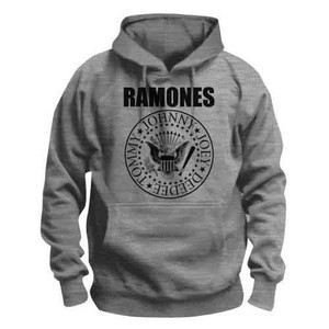 Ramones Unisex Pullover Hoodie: Presidential Seal (Grey) Ramones Unisex Pullover Hoodie: Presidential Seal (Grey)
