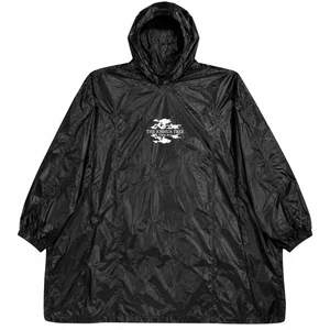 U2 Unisex Poncho: Joshua Tree Tour (Black) (Ex-Tour)