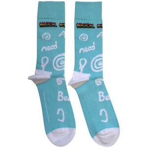 The Beatles Unisex Ankle Socks: Magical Mystery Tour All You Need Is Love (Light Blue) The Beatles Unisex Ankle Socks: Magical Mystery Tour All You Need Is Love (Light Blue)