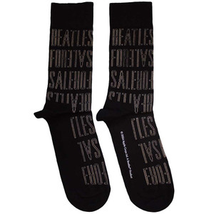 The Beatles Unisex Ankle Socks: For Sale Text Outlines Repeat (Black) The Beatles Unisex Ankle Socks: For Sale Text Outlines Repeat (Black)