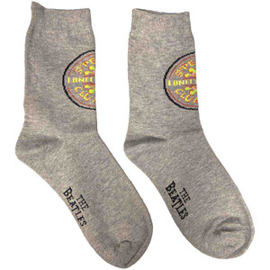 The Beatles Ladies Ankle Socks: Sgt Pepper (Grey) (UK Size 4 - 7) The Beatles Ladies Ankle Socks: Sgt Pepper (Grey) (UK Size 4 - 7)