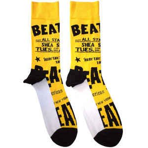 The Beatles Unisex Ankle Socks: USA (Yellow) The Beatles Unisex Ankle Socks: USA (Yellow)