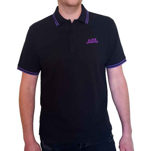 Black Sabbath Unisex Polo Shirt: Wavy Logo (Black) Black Sabbath Unisex Polo Shirt: Wavy Logo (Black)